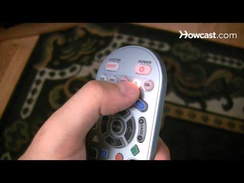 how to set universal remote