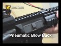HK416 blow back system airsoft test video