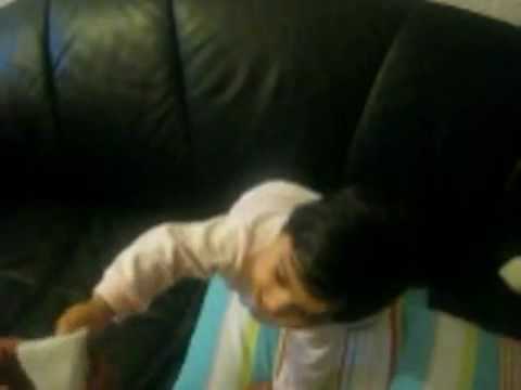 Baby laughing very funny
