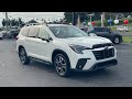 Used 2023 Crystal White Pearl Subaru Limited video 1