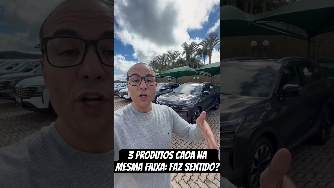 FAZ SENTIDO TER 3 SUVS na mesma faixa de $? Caoa tem Tiggo 8 Pro, Tiggo 7 PHE e o Changan CS75.