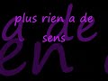 ma souffrance ma douleur