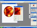 Molten Planet using PhotoshopCS2