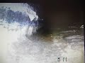 Shows build up of sediment and condition of stringers