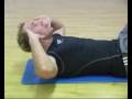 Fitness: David Fairlamb's stomach crunches