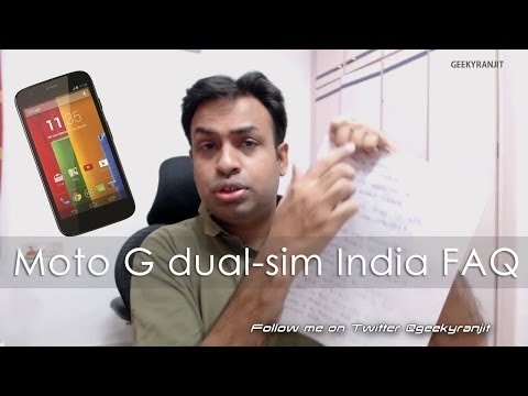 how to get service for moto g in india