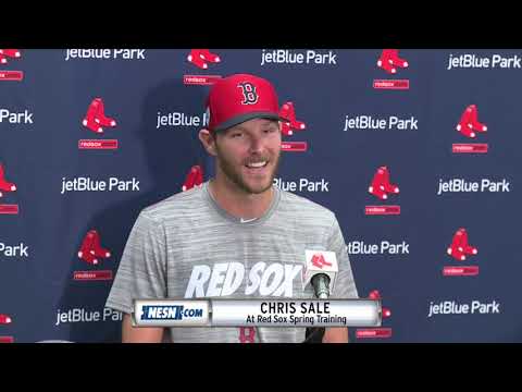 Video: Chris Sale Red Sox spring training press conference