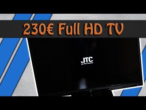 230€ FullHD Fernseher Unboxing / Erster Eindruck