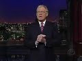 Bloomberg and David Letterman