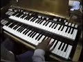 Hammond Organ, My Favorite Organist at age 17