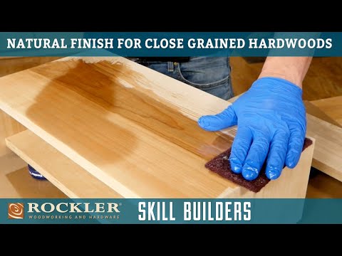video-linktoworks-How To Apply A Clear Finish To Closed Grain Hardwood -...