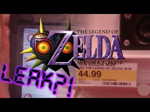 Zelda - Majora's Mask 3DS Leaked By Target?