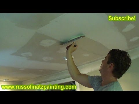 how to repair loose drywall tape