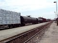 2 Train Meet! UP Coal With DPU, BNSF With CN, Joliet IL