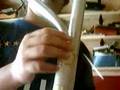 Homemade bassoon.