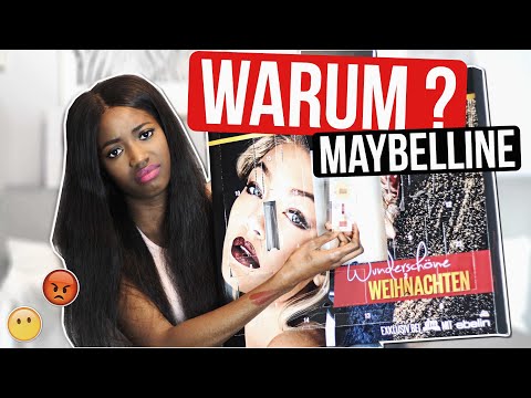 Warum Maybelline? Adventskalender 2017 Unboxing | DM Neuheit Live Test mit Giulia Groth + Verlosung