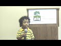 Christian singing \"I AM WHAT GOD SAYS I AM\"