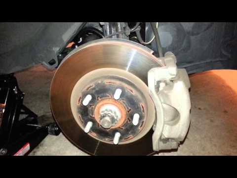 2011 Nissan Rogue SUV – Front Brake Caliper, Rotor & Bracket – Changing Pads