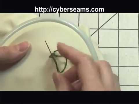 how to fasten off sewing