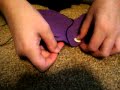 How to do sewing stiches and sew on a button