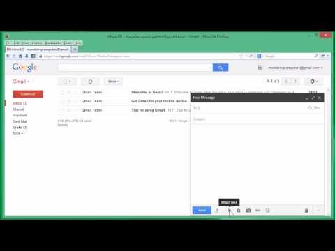 how to remove attachments in gmail