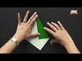 Оригами видеосхема листка