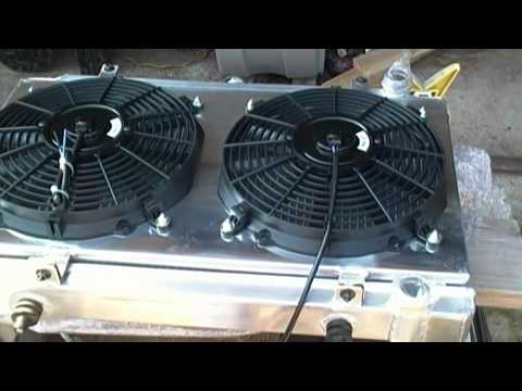 how to hook up electric cooling fan