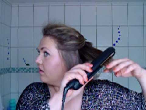 Haare glätten