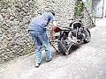 Mounting rear motorcycle stand Mounting rear motorcycle stand