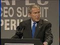 Bush Says Goodbye To APEC
