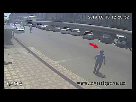 Մանանդյան փողոցում կայանված մեքենայից գողություն է կատարվել (տեսանյութ)