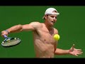 this video is a collection of picture of tennis players(mostly with no shirt). the likes of andy roddick, marat safin, rafael nadal, tommy haas, jan-michael gambill, mark philippousis, patrick rafter, nicolas kiefer, lleyton hewitt, robbie ginepri, roger federe, nicolas lappante, fernando verdasco, filippo volandri, richard gasquet and lot more.

i hope the hip-hop r&b music background suit well with tennis.

the video is just for fun. hope you enjoy it