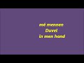 mé mennen Duvel in men hand.