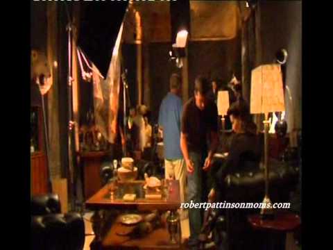 Little Ashes : Behind the scenes,Dinner scene,Robert pattinson