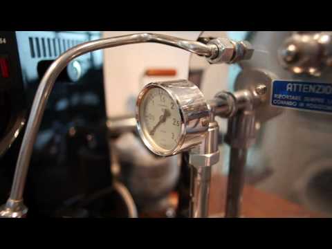 Faema President lever espresso machine under repair Faema President lever espresso machine under repair