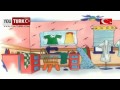 Caillou Türkce - Caillou nun üst ranzasi