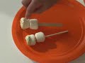 Halloween Recipe - Marshmallow Ghosts and Ghouls
