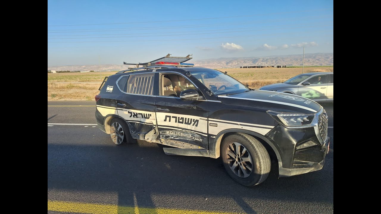 הצפון הפרוע: נהג משאית בשלילה בורח משוטרים תוך כדי ניגוח וירי עד שנעצר לאחר מרדף נחוש