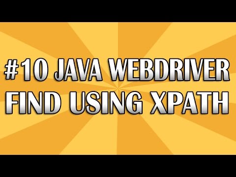 how to define xpath in selenium webdriver