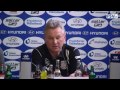 Pressekonferenz vor dem Spiel Erzgebirge Aue - FSV Frankfurt