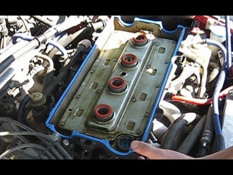 how to paint a b series valve cover