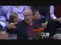 Fan blows whistle from the stands giving the Jazz an easy dunk! Fan blows whistle from the stands giving the Jazz an easy dunk!