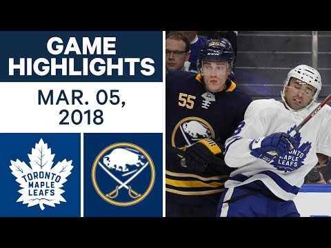 Video: NHL Game Highlights | Maple Leafs vs. Capitals - Mar. 05, 2018