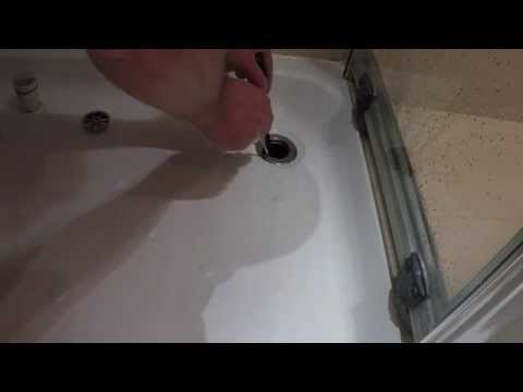 how to unblock a shower drain