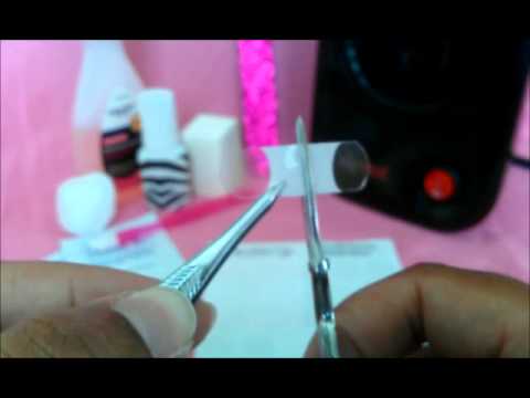 how to apply french manicure