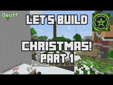 Let's Build in Minecraft - Christmas Part 1