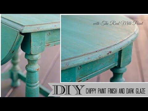 how to paint with milk paint