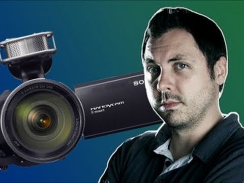 sony film - To view specs or to purcahse the NEX-VG10: http://bit.ly/q1daUx Sony created the first consumer HD camcorder with interchangeable lenses, the NEX-VG10. We to...
