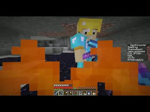 CrewCraft Livestream #6 - The Feather Falling Lava Walk Experiment! (Minecraft)