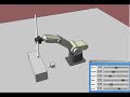 Robot MoveMaster with controlled joints. Robot MoveMaster with controlled joints.
